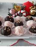 Bombones de coco y chocolate