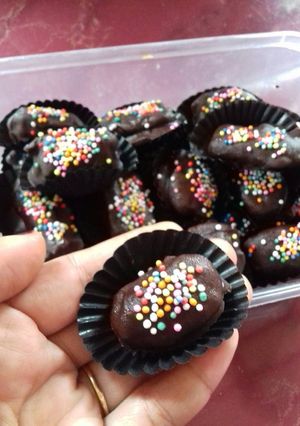 Foto resep Kurma coklat Pelangi 🌈