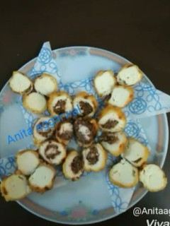 A picture of #Cheesy starter snack#5 ingredients.