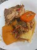 Estofado de pollo