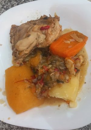 Una foto de Estofado de pollo