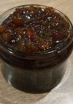 Una foto de Dulce de cáscaras de sandía
