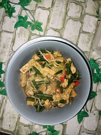 Cara Mudah Membuat Resep Oseng Kacang panjang+tempe+toge yang Lezat Sekali Anti Ribet, Lezat