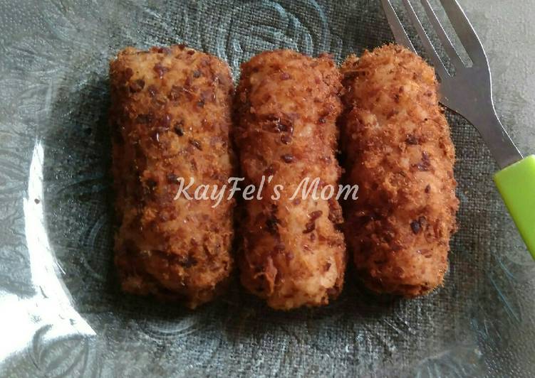 Cara Memasak Ketan Urap Balut Abon anti gagal