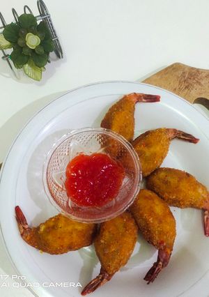Foto resep Kroket Kentang isi Udang