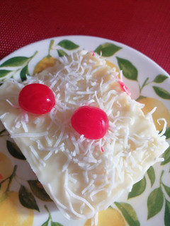 Una foto de Postre de leche y queso