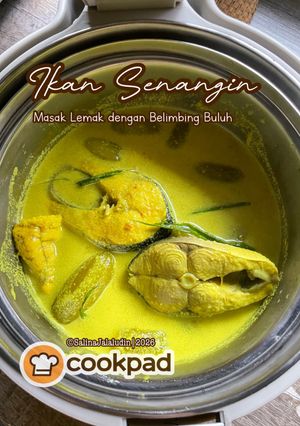 Gambar Ikan Senangin Masak Lemak dengan Belimbing Buluh