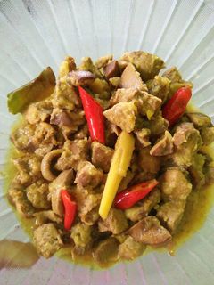 Foto resep Hati ayam bumbu kuning