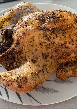 Una foto de Pollo asado