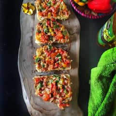 A picture of Bruschetta.