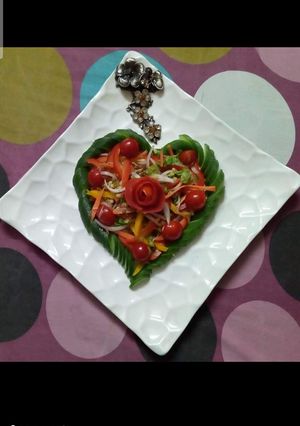 A picture of Sprout Chaat.