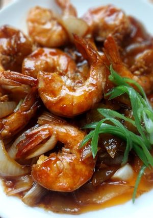 Foto resep Udang Saus Mentega