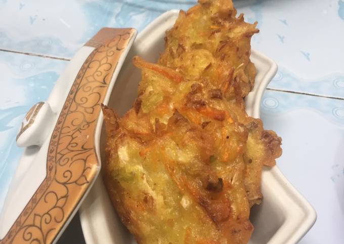 Bagaimana Membuat Bakwan sayur, Sempurna