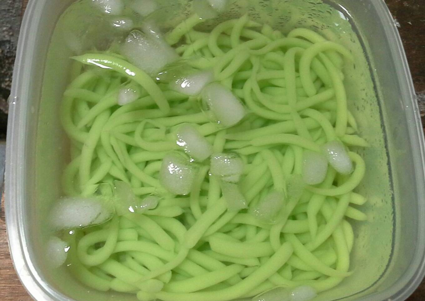 Cendol Hijau Homemade