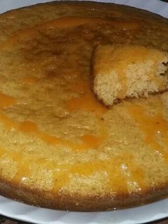 صورة لوصفة كيكة البرتقال بآيسنج البرتقال😋😋