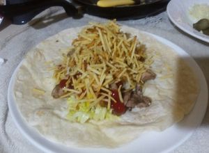 Foto principal de Tortillas de harina de trigo con cerdo