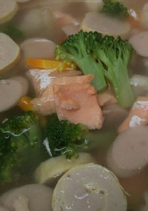Foto resep Sop salmon