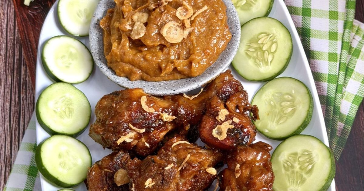 Ayam Panggang Saus Kacang Mede