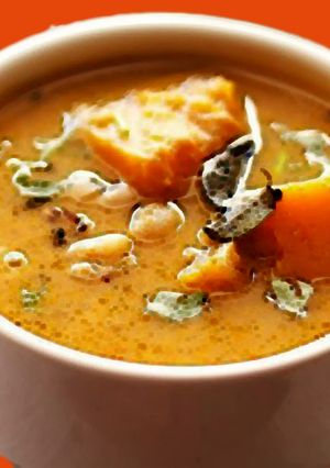 A picture of Pumpkin Sambar.