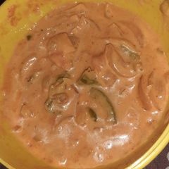 A picture of Creamy veg.