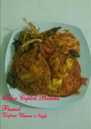 Foto resep Telur ceplok bumbu pesmol