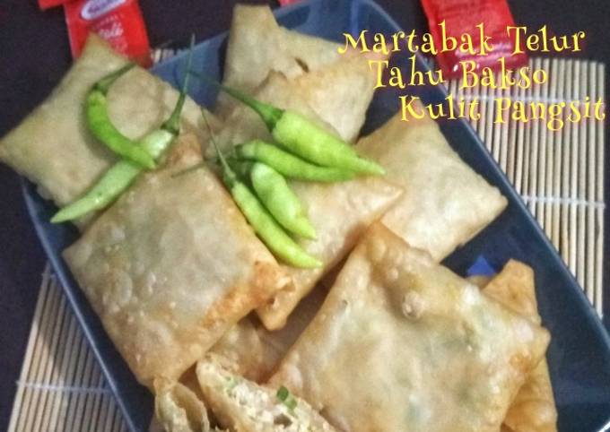 Martabak Telur Tahu Bakso Kulit Pangsit