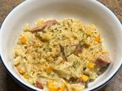 A picture of cajun pasta