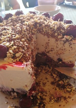 Feketeerdő fagyi torta recept fotója