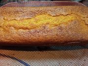 Una foto de budín de naranja en licuadora