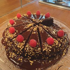 A picture of Moist chocolate cake.