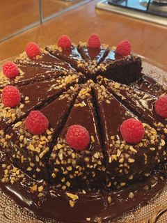 A picture of Moist chocolate cake.