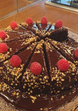 A picture of Moist chocolate cake.