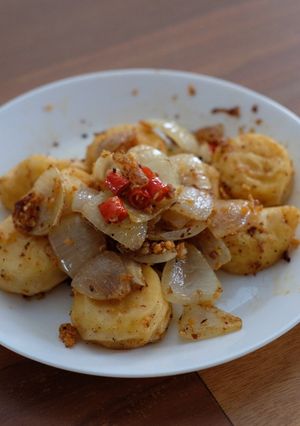 Foto resep Tofu cabe garam bawang putih