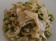 Una foto di pasta fresca senza uova