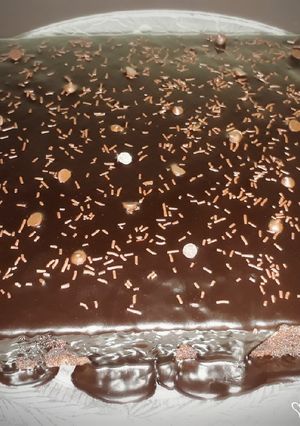 Foto resep Brownies Cokelat Kukus Ganache Siram