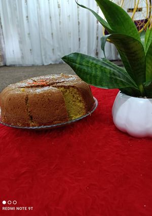 عکسی از دستور کیک کدو حلوایی 😋