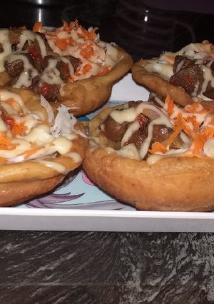 A picture of Tortilla bowls.