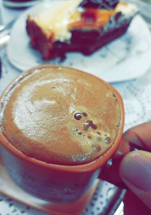 صورة لوصفة عمل كابتشينو منزلي وسهل☕