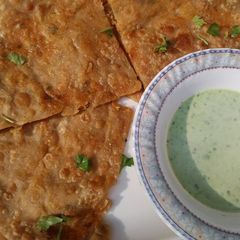 A picture of Gobhi paratha 😋😋😋😋😋.