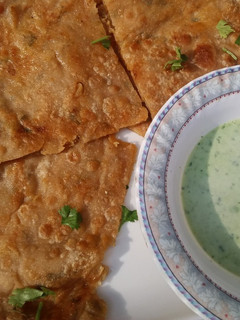 A picture of Gobhi paratha 😋😋😋😋😋.