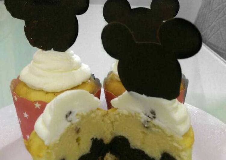 Simple Way to Prepare Super Quick Homemade Mickey cup cake