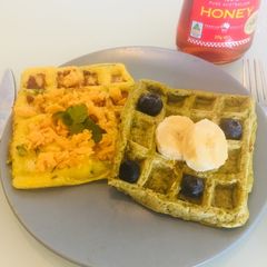A picture of Sugar Free Waffle Combo.
