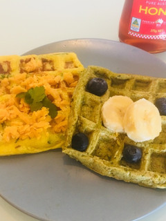 A picture of Sugar Free Waffle Combo.