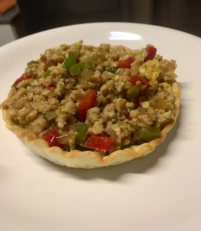 Una foto de Empanadas vegetarianas (soja texturizada)