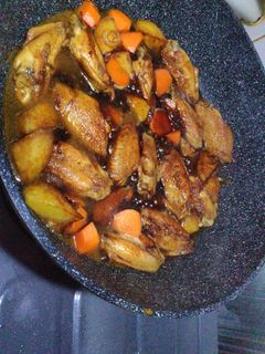 Foto resep Semur sayap ayam
