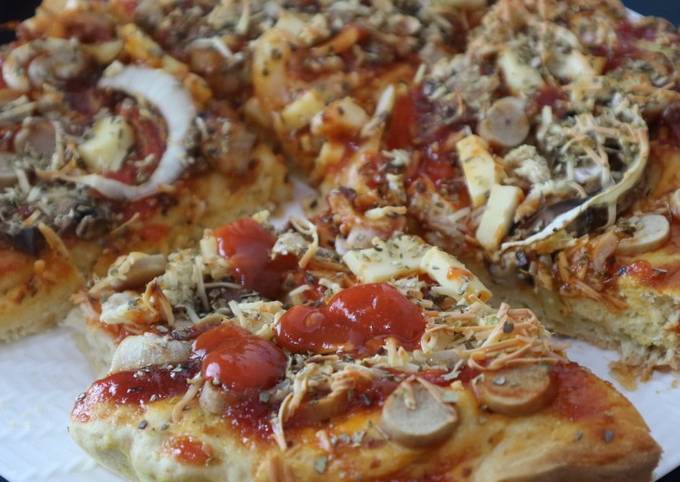 Cara bikin Resep Membuat Pizza Rumahan