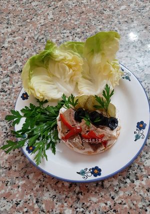 Une photo de Tartine sans gluten à la méditerranéenne 🍴