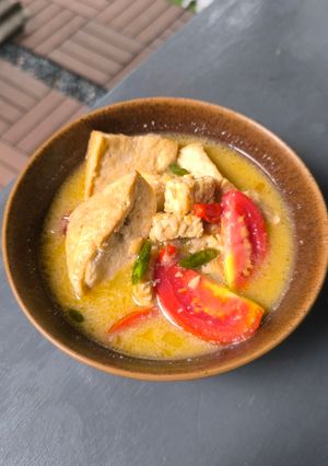 Foto resep Siapa bilang tahu cuma bisa digoreng❓dibikin ini aja "Jangan Lombok"