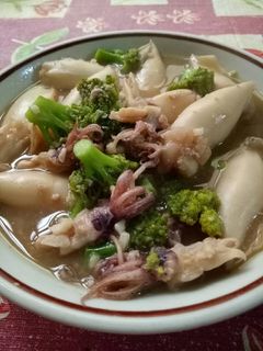 Foto resep Cumi cah brokoli