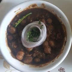 A picture of Pindi Chole.